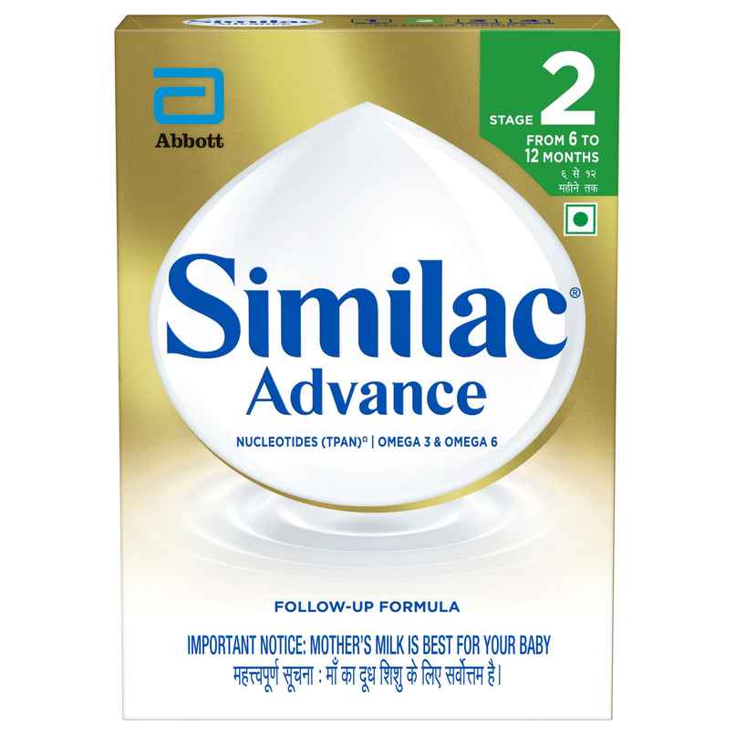 Similac Advance Stage 2 Follow Up Formula box Similac Advance Stage 2 Follow Up Formula box