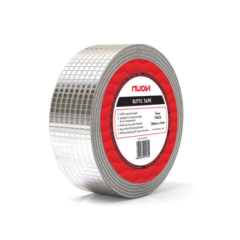 Nuovi Butyl Tape | Grey - 50 mm x 5 m Nuovi Butyl Tape | Grey - 50 mm x 5 m