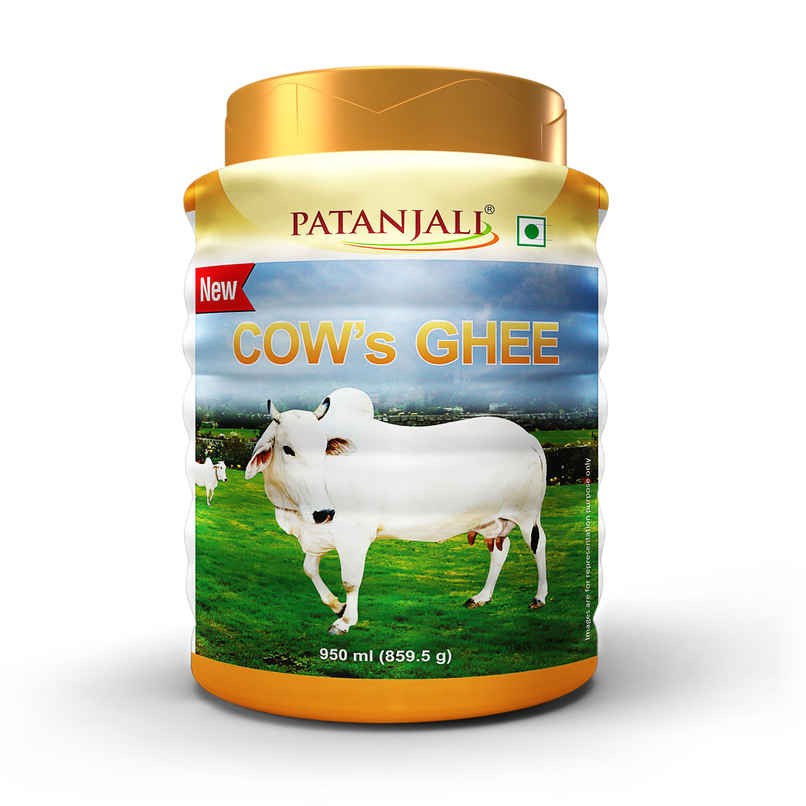Patanjali Pure Cow Ghee PET Jar - Danedaar, Rich Aroma, Cow Ghee Patanjali Pure Cow Ghee PET Jar - Danedaar, Rich Aroma, Cow Ghee