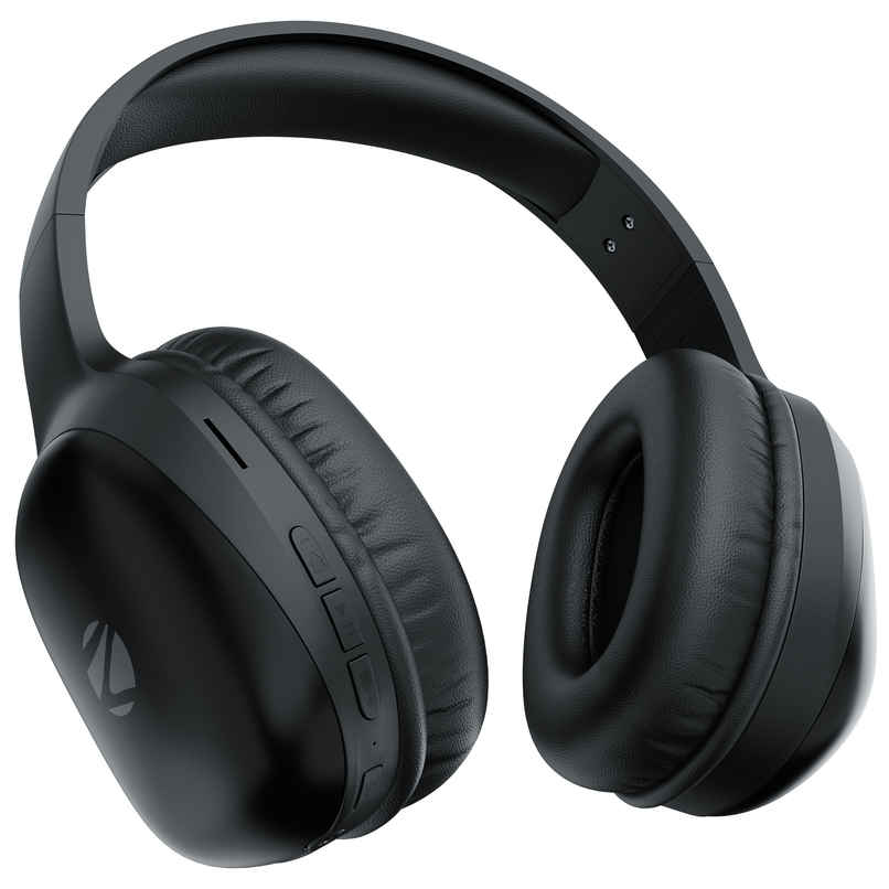 Zebronics Zeb Thunder Pro On-Ear Bluetooth Wireless Headphone With 60 Hrs Playback BT v5.0, 40MM Driver, USB-C Type Charging - Black