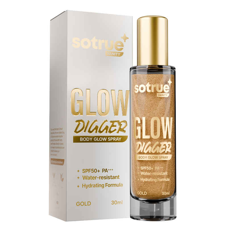 Sotrue Glow Digger Body Glow Spray | Shimmer