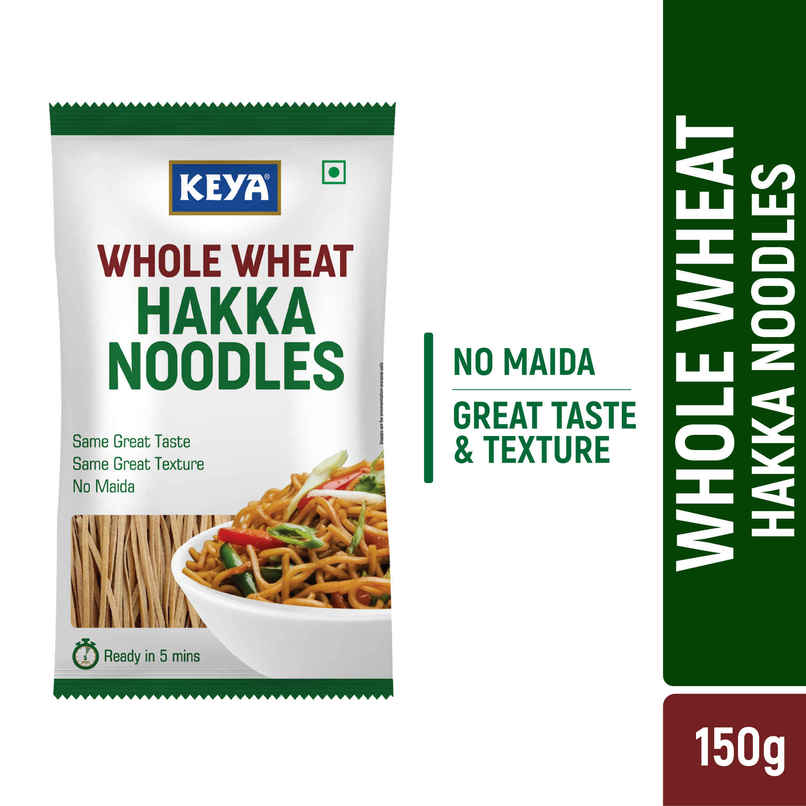 Keya Whole Wheat Hakka Noodles Keya Whole Wheat Hakka Noodles