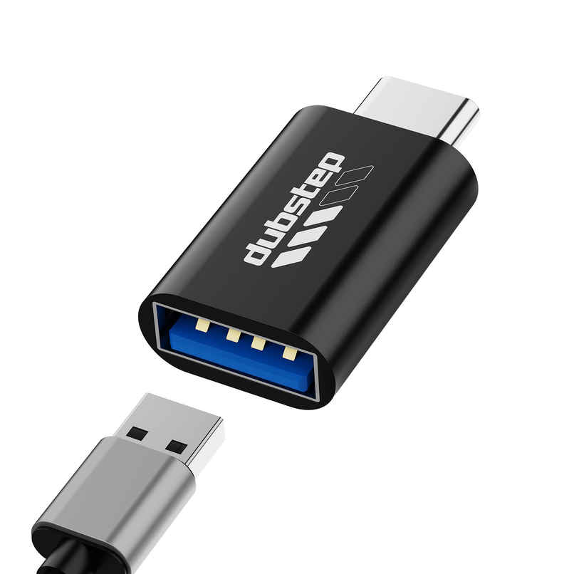 Dubstep Snaplink Go C | USB A | Type C OTG Connector | Black Dubstep Snaplink Go C | USB A | Type C OTG Connector | Black
