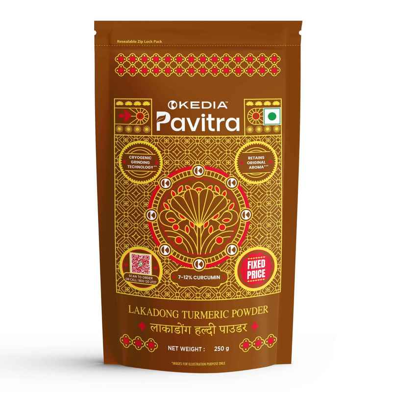 Kedia Pavitra Lakadong Turmeric Powder Kedia Pavitra Lakadong Turmeric Powder