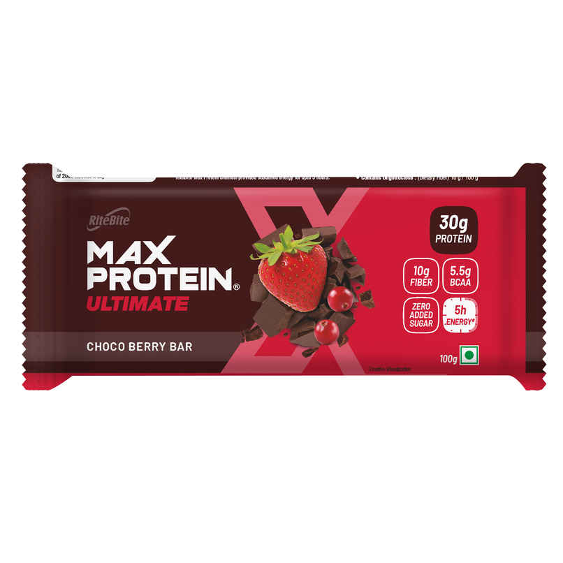 RiteBite Max Protein 30g Protein Bar Choco Berry
