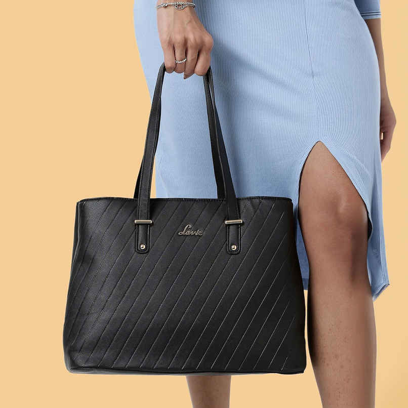 Lavie Women's Yalta Large Satchel Handbag | Satchel Bag | Ladies purse | Shoulder Bag | Black