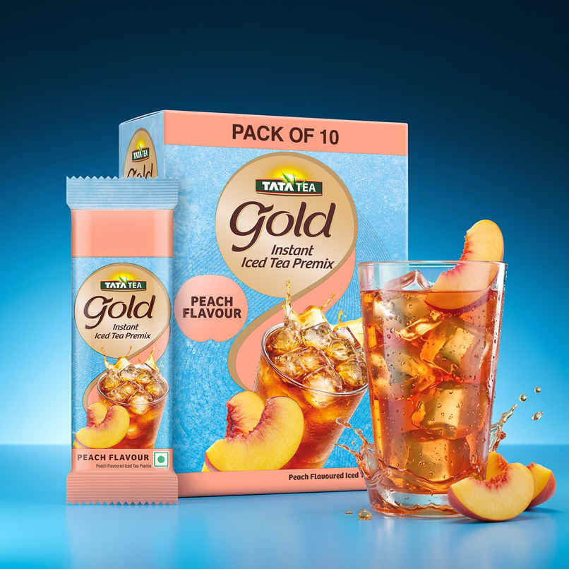 Tata Tea Gold Instant Peach Iced Tea Premix Tata Tea Gold Instant Peach Iced Tea Premix