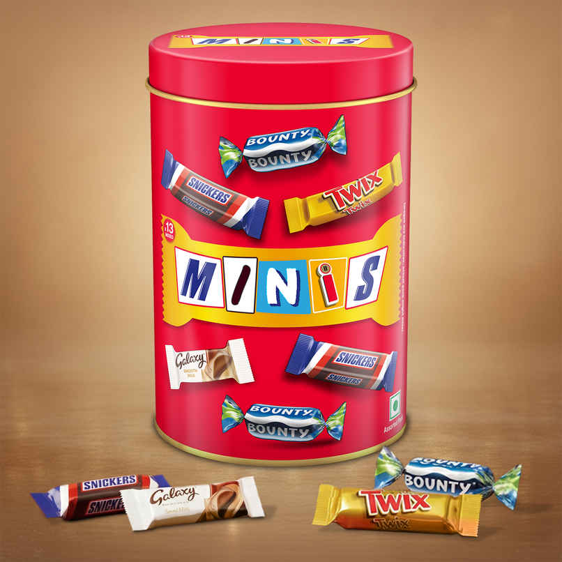 Snickers Best of our Minis Chocolate Gift Tin