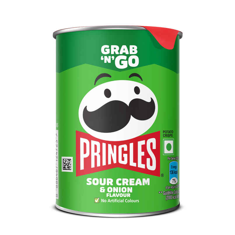 Pringles Potato Chips | Sour Cream & Onion Pringles Potato Chips | Sour Cream & Onion
