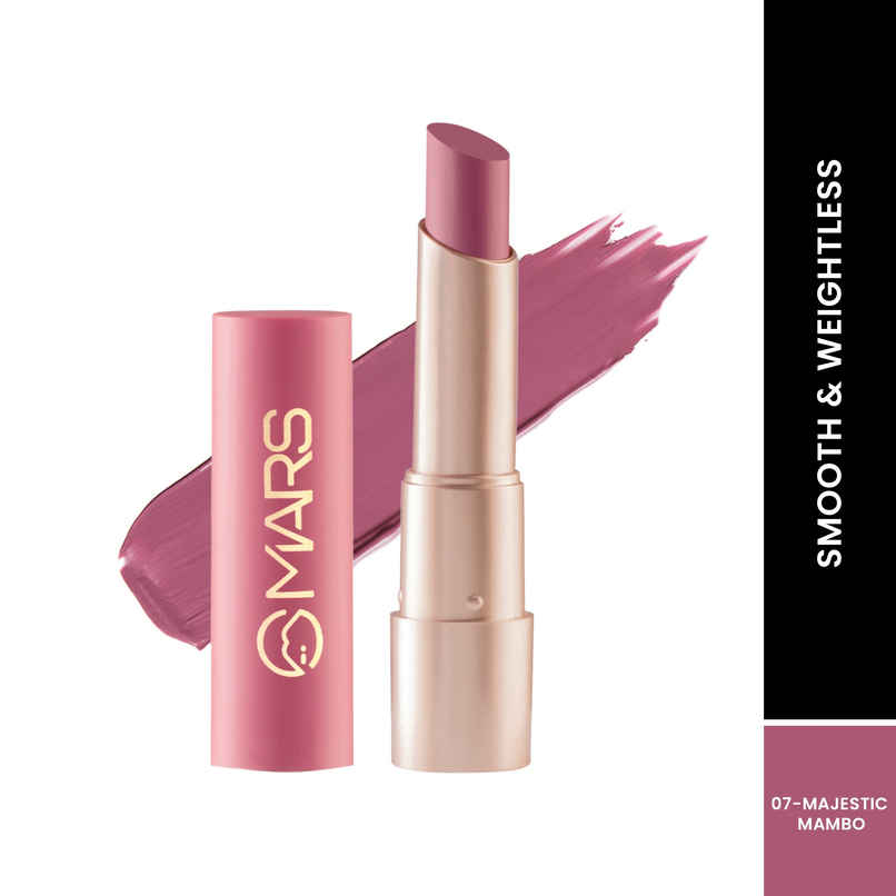 MARS Cosmetics Creamy Matte Long Lasting Lipstick (07-Majestic Mambo)