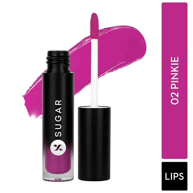 SUGAR Cosmetics Mousse Muse Lip Cream - 02 Pinkie