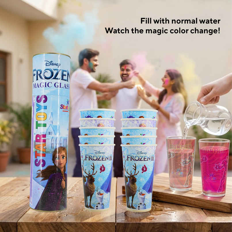 Frozen Holi Magic Glass | Star