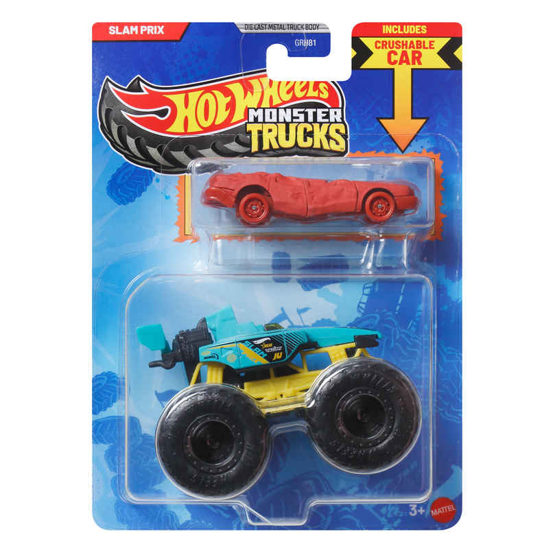 Hot Wheels Monster Trucks Promo Pack | 1:64 Scale Die-Cast Monster Truck | 1:64 Scale Car Hot Wheels Monster Trucks Promo Pack | 1:64 Scale Die-Cast Monster Truck | 1:64 Scale Car