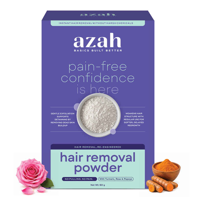 Azah Body & Bikini Hair Removal Wax Powder