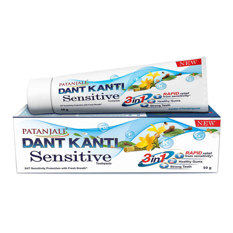 Patanjali Dant Kanti Sensitive Toothpaste Patanjali Dant Kanti Sensitive Toothpaste