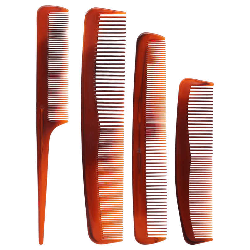 Midazzle Hair Comb Set of 4 (MIOC2901) Assorted