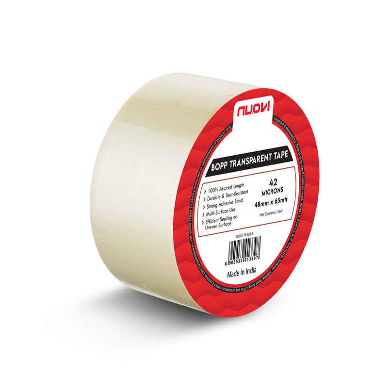 Ondesk Essentials Bopp 42 Microns Transparent Tape 2Inch X 65Mtr
