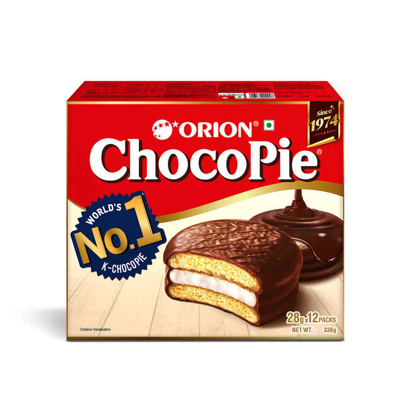 Orion Choco Pie | Chocolate Coated Soft Biscuit