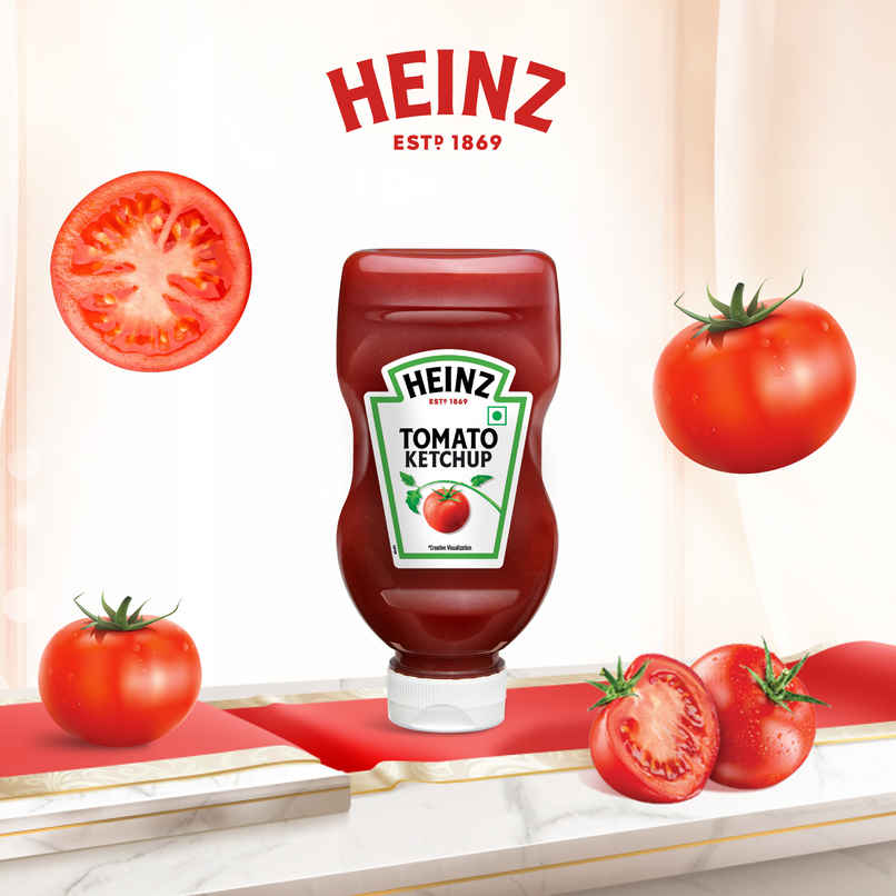Heinz Tomato Ketchup Top Down Bottle