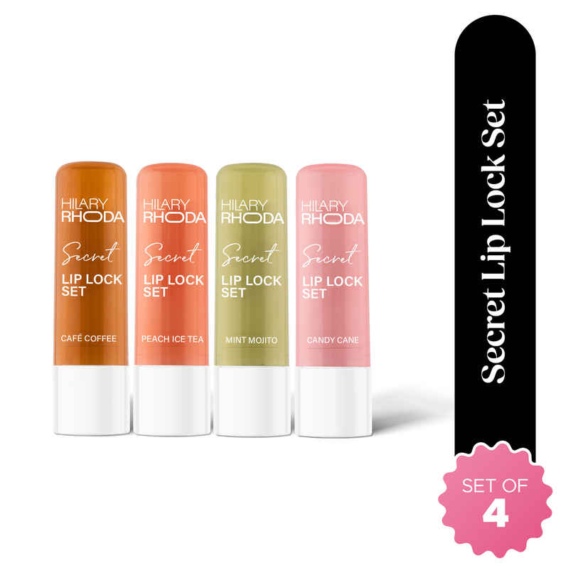 Hilary Rhoda Secret Lip Lock Set Hydrating Lip Balm