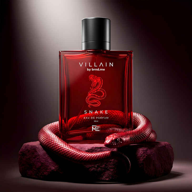 VILLAIN Snake Perfume for Men | Smoky Patchouli EDP | Long Lasting