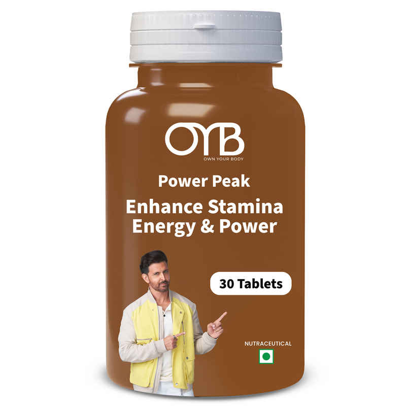 OYB Shilajit Stamina & Vitality Booster | 30 Tablets | OYB Power Peak