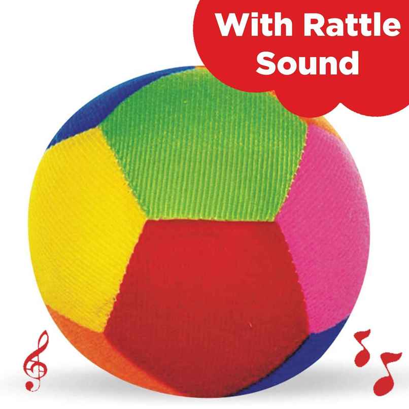 Michelle's Rattle Football Plush Soft Toy for Kids and Adult | Perfect For Gifting Michelle's Rattle Football Plush Soft Toy for Kids and Adult | Perfect For Gifting