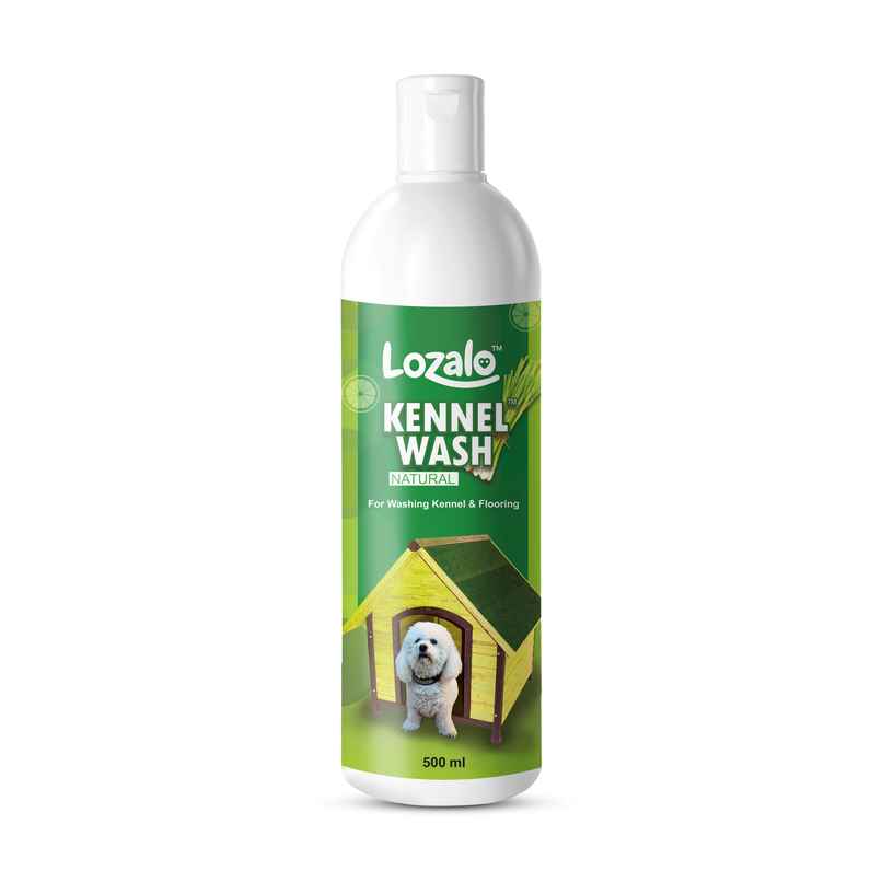 Lozalo Kennel Wash Liquid for Dog Kennel Flooring Pet Shops Clinics Salons Green Lozalo Kennel Wash Liquid for Dog Kennel Flooring Pet Shops Clinics Salons Green