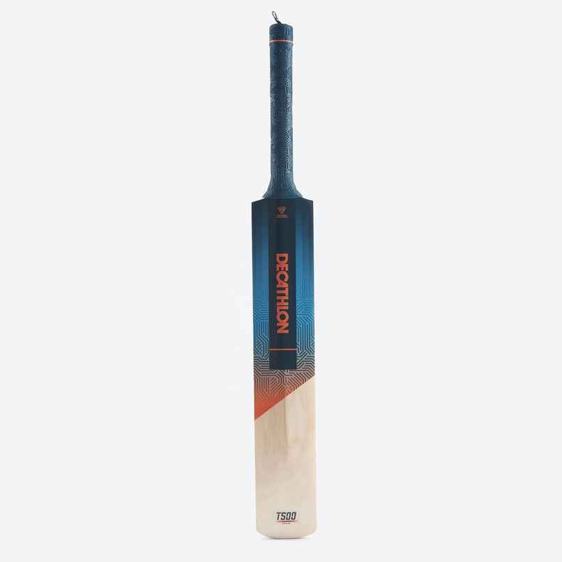 Decathlon | FLX Adult Cricket Bat Soft & Medium Tennis Ball | Blue - Short Handle Decathlon | FLX Adult Cricket Bat Soft & Medium Tennis Ball | Blue - Short Handle