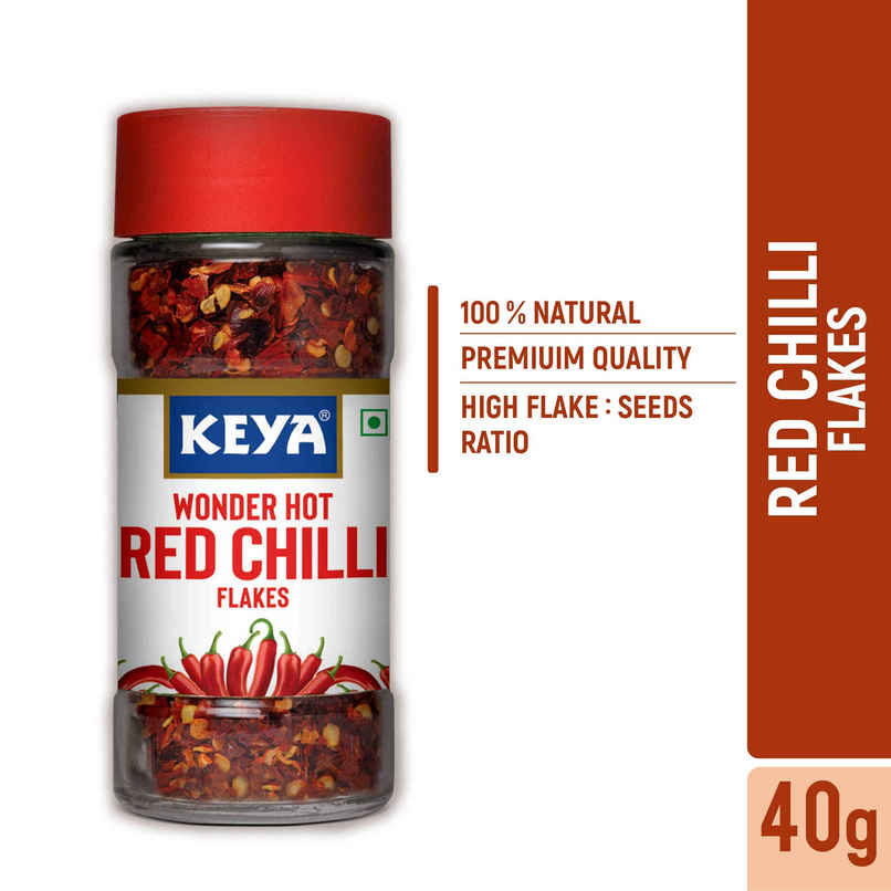 Keya Wonder Hot Red Chilli Flakes Keya Wonder Hot Red Chilli Flakes