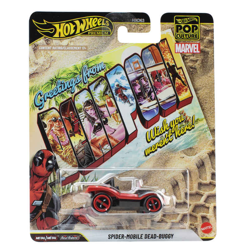 Hot Wheels Spider Mobile 164 Scale Die Cast Replica from Popular Movie