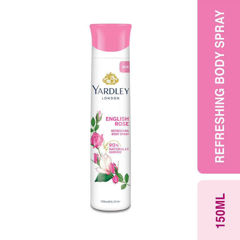 Yardley London English Rose Refreshing Deo Body Spray for Women