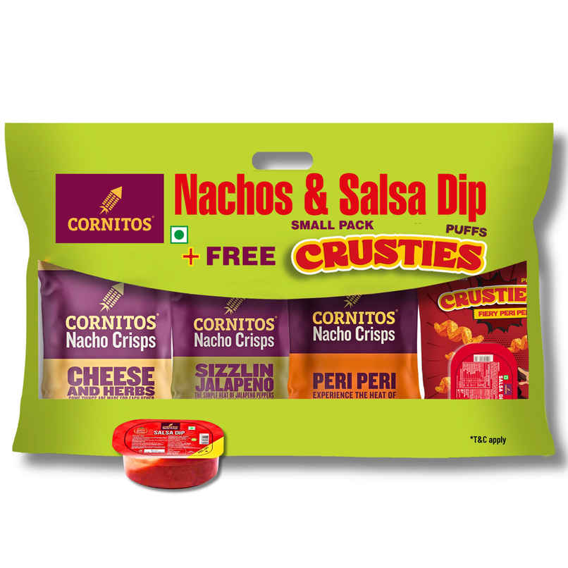 Cornitos Exotic Flavor Nachos And Salsa Combo