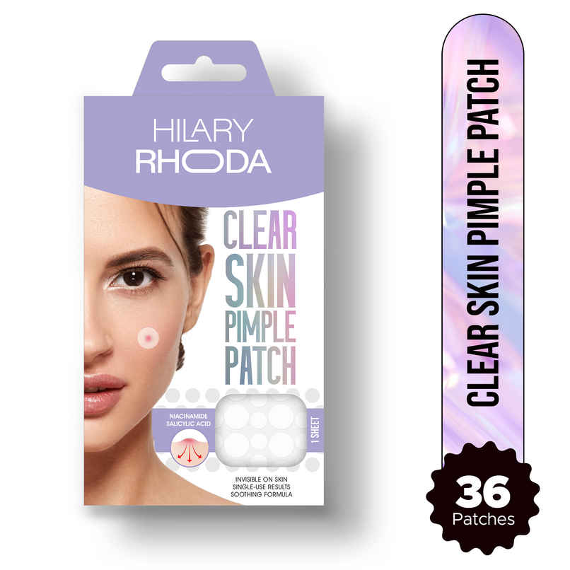 Hilary Rhoda Clear Skin Pimple Patch | Absorbs Pimple Overnight & Reduces Excess Oil