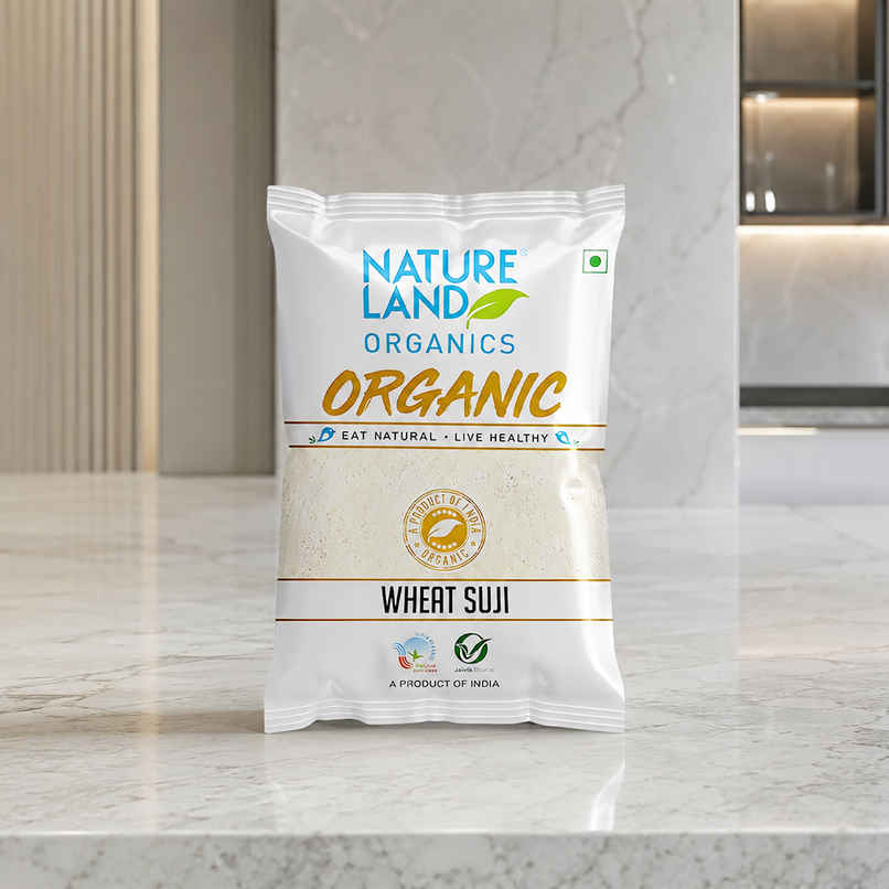 Natureland Organics Wheat Suji Natureland Organics Wheat Suji