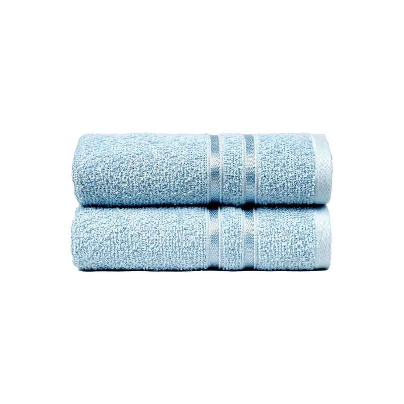 Mytrident Cotton Hand Towel | 400 GSM | Gym Towel Set - Cool Blue