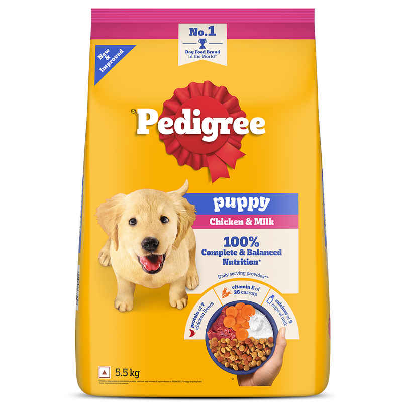 Pedigree Puppy Chicken & Milk Dry Dog Food