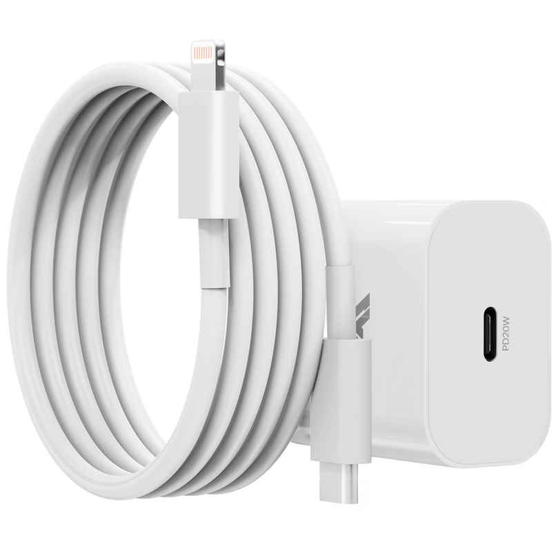 Fast Charger Adapter | 20 W | Type-C | Lightning Cable Combo