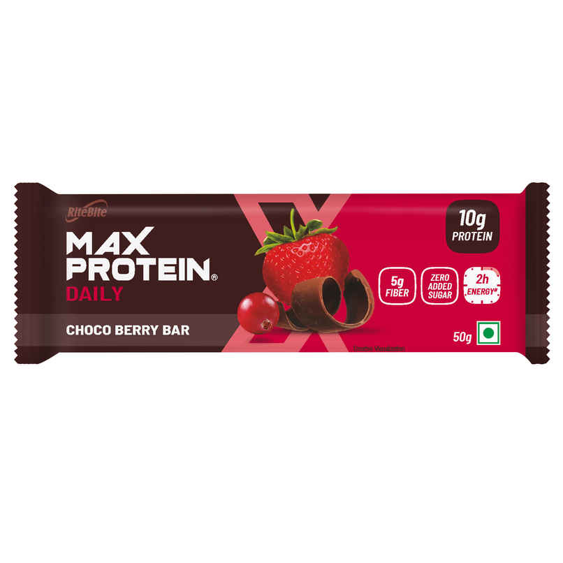 RiteBite Max Protein 10g Protein Bar Choco Berry