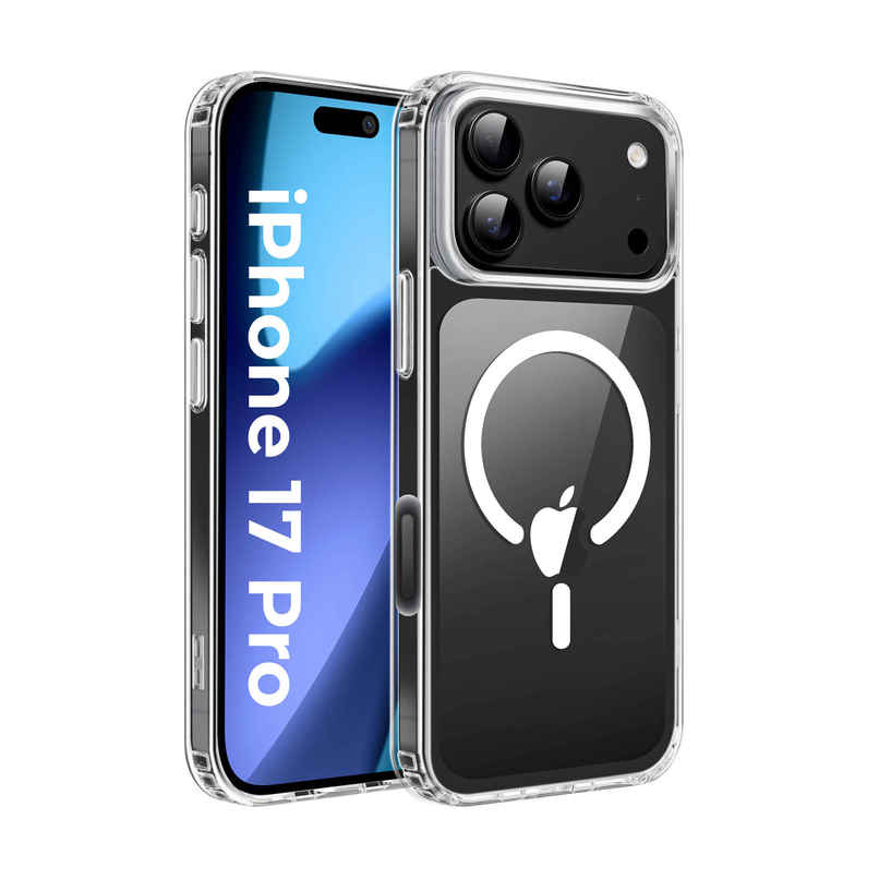 Artistque Case For Iphone 17 Pro Back Cover | Transparent Clear Magsafe Cover
