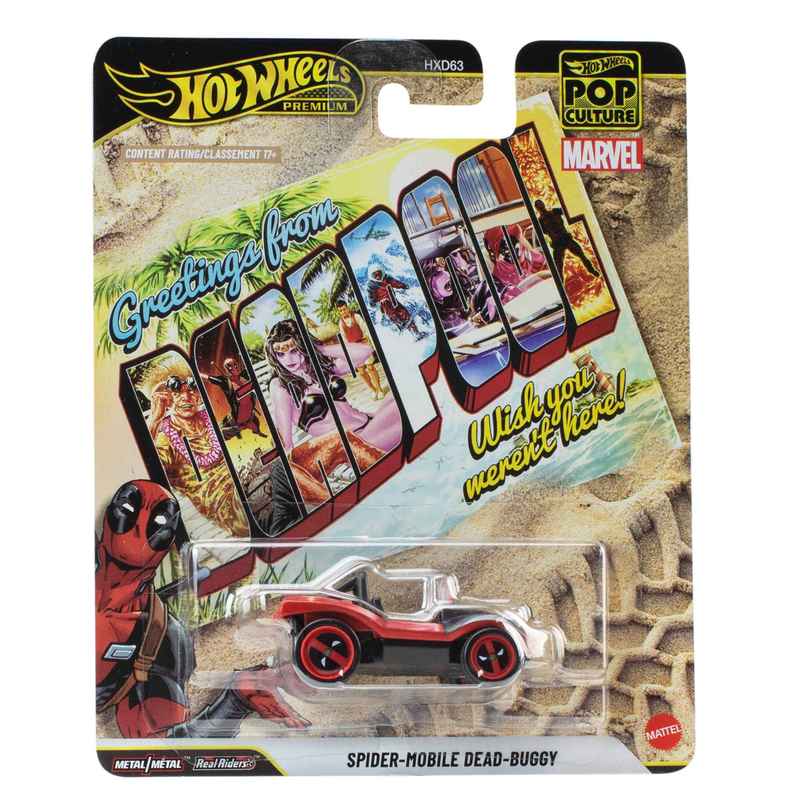 Hot Wheels Spider Mobile 164 Scale Die Cast Replica from Popular Movie Hot Wheels Spider Mobile 164 Scale Die Cast Replica from Popular Movie