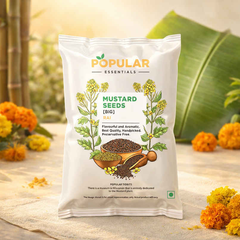 Popular Essentials Mustard Seeds Rai Big