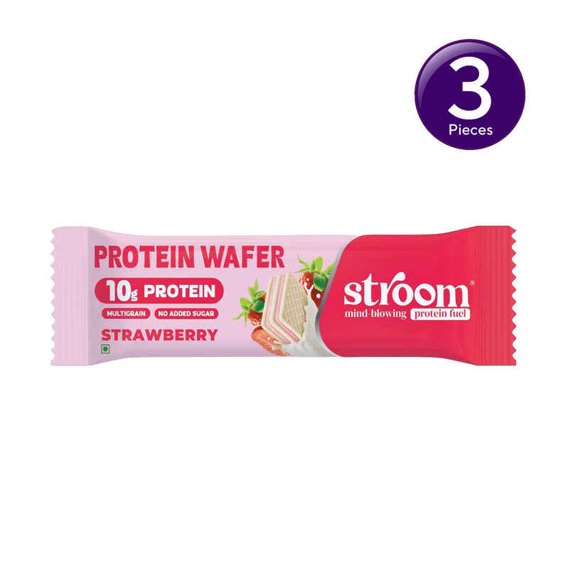 Stroom Strawberry Protein Wafer Bar Combo 