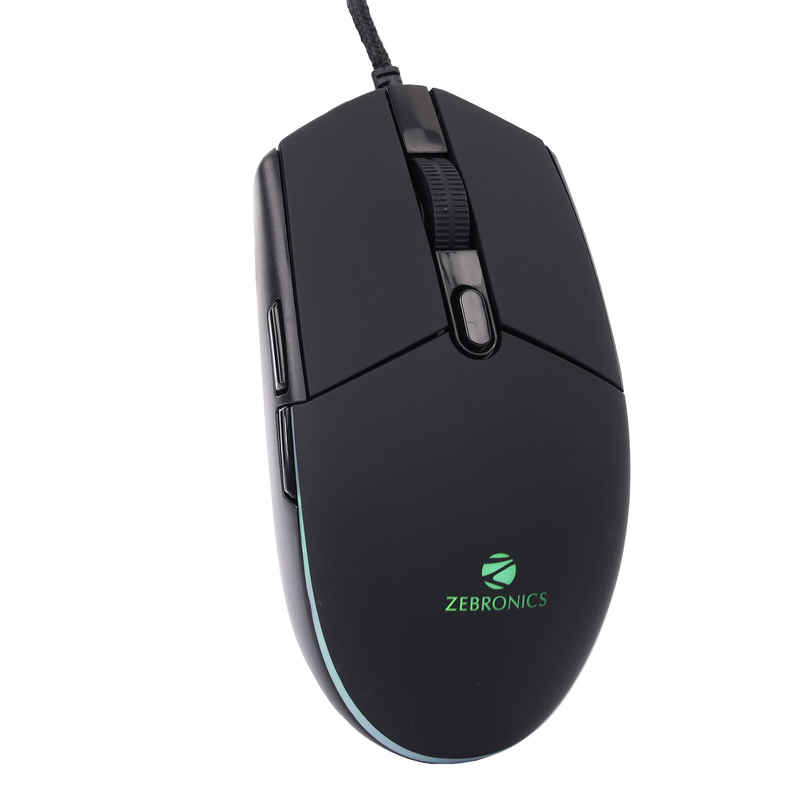 Zebronics War M Wired Gaming Mouse, 6 Buttons, Upto 4200 Dpi, Usb Interface, Breathing Led Zebronics War M Wired Gaming Mouse, 6 Buttons, Upto 4200 Dpi, Usb Interface, Breathing Led