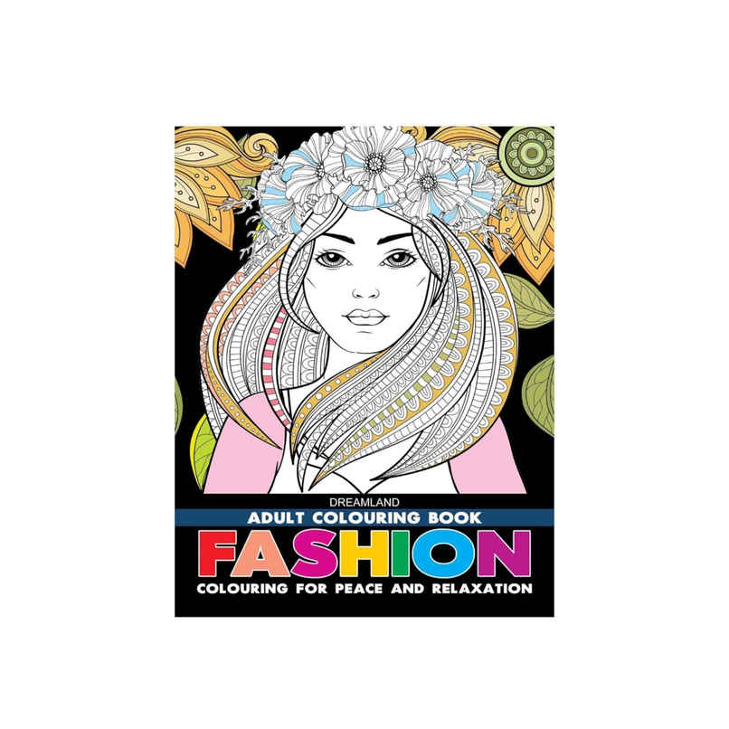 Fashion Colouring Book for Adults|Creativity & Relaxation Book|Beautiful Fashion Illustrations Book