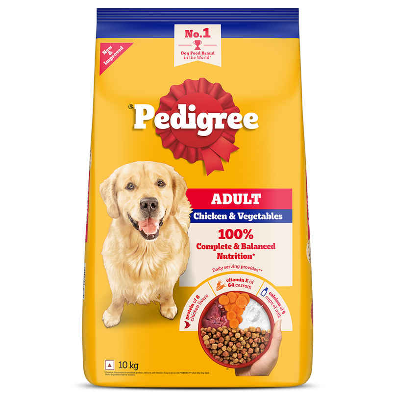 Pedigree Adult Chicken & Vegetables Dry Dog Food Pedigree Adult Chicken & Vegetables Dry Dog Food