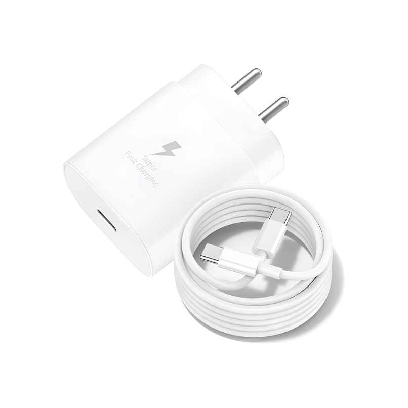 Sounce Samsung 25W USB Type-C Travel Adaptor with Cable for All Smartphones