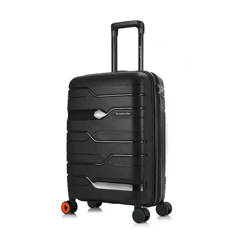 Nasher Miles Paris Cabin Hard-Sided Polypropylene Luggage- 20 Inch - 55 cm Trolley Bag- Black Nasher Miles Paris Cabin Hard-Sided Polypropylene Luggage- 20 Inch - 55 cm Trolley Bag- Black