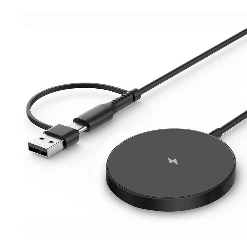 Unigen Magtec 100 Magnetic Wireless Charger | Magsafe 15W Fast Charging - Black