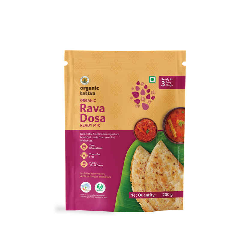 Organic Tattva Rava Dosa Ready Mix